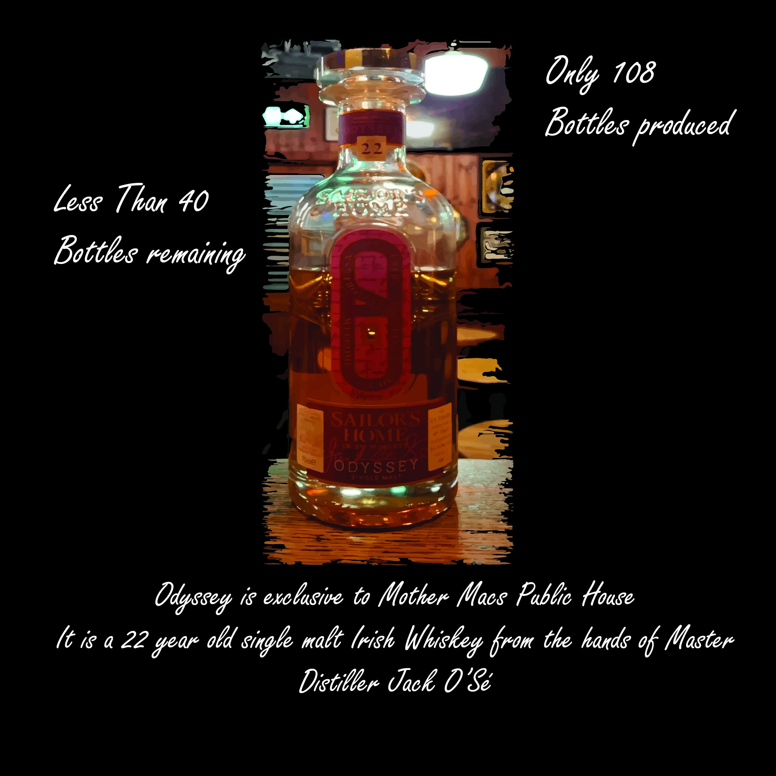 Limited Release Whiskey - Odyssey 22 Year Old Single Malt - Image 1